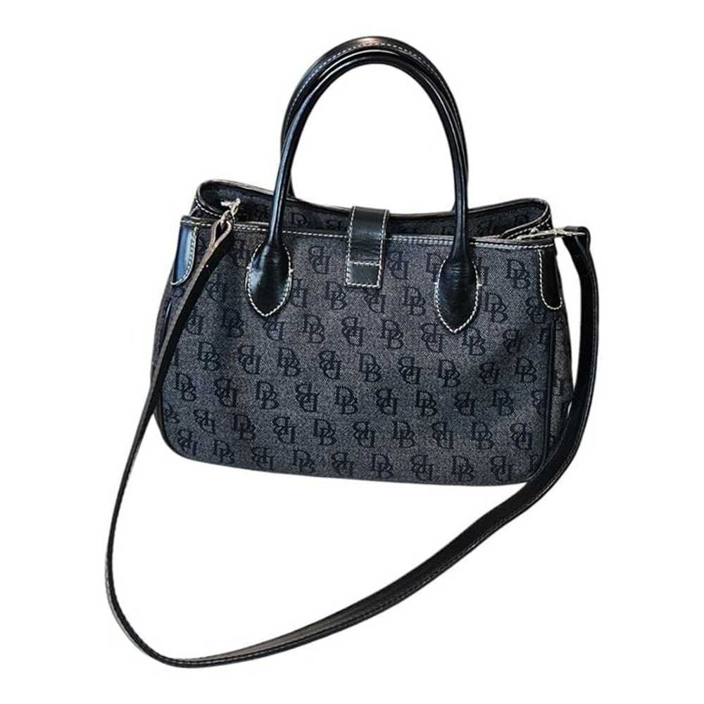 Dooney and Bourke Womens Black Monogram Double Ha… - image 9