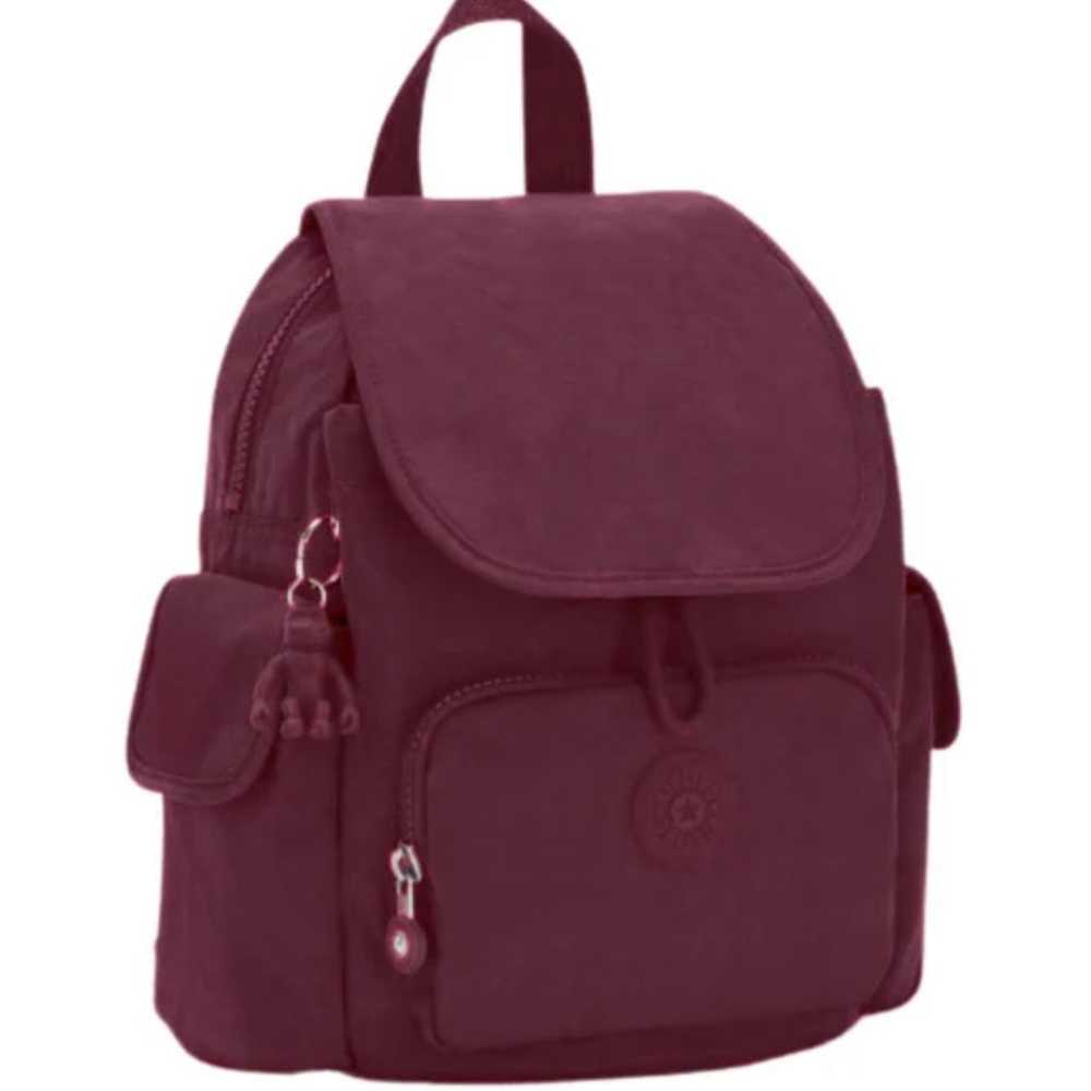 NWOT Kipling City Backpack Mahogany - image 1