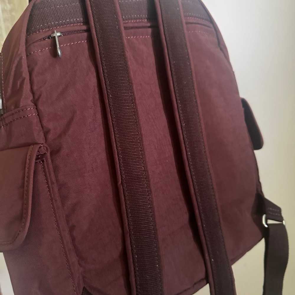 NWOT Kipling City Backpack Mahogany - image 4