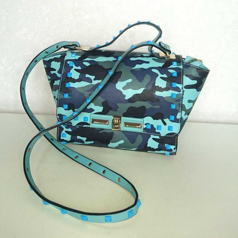 Blue camouflage bag ☆ Excellent condition ☆ - image 4