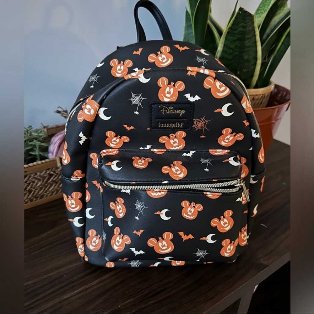 Disney Halloween Loungefly mini-backpack - image 2