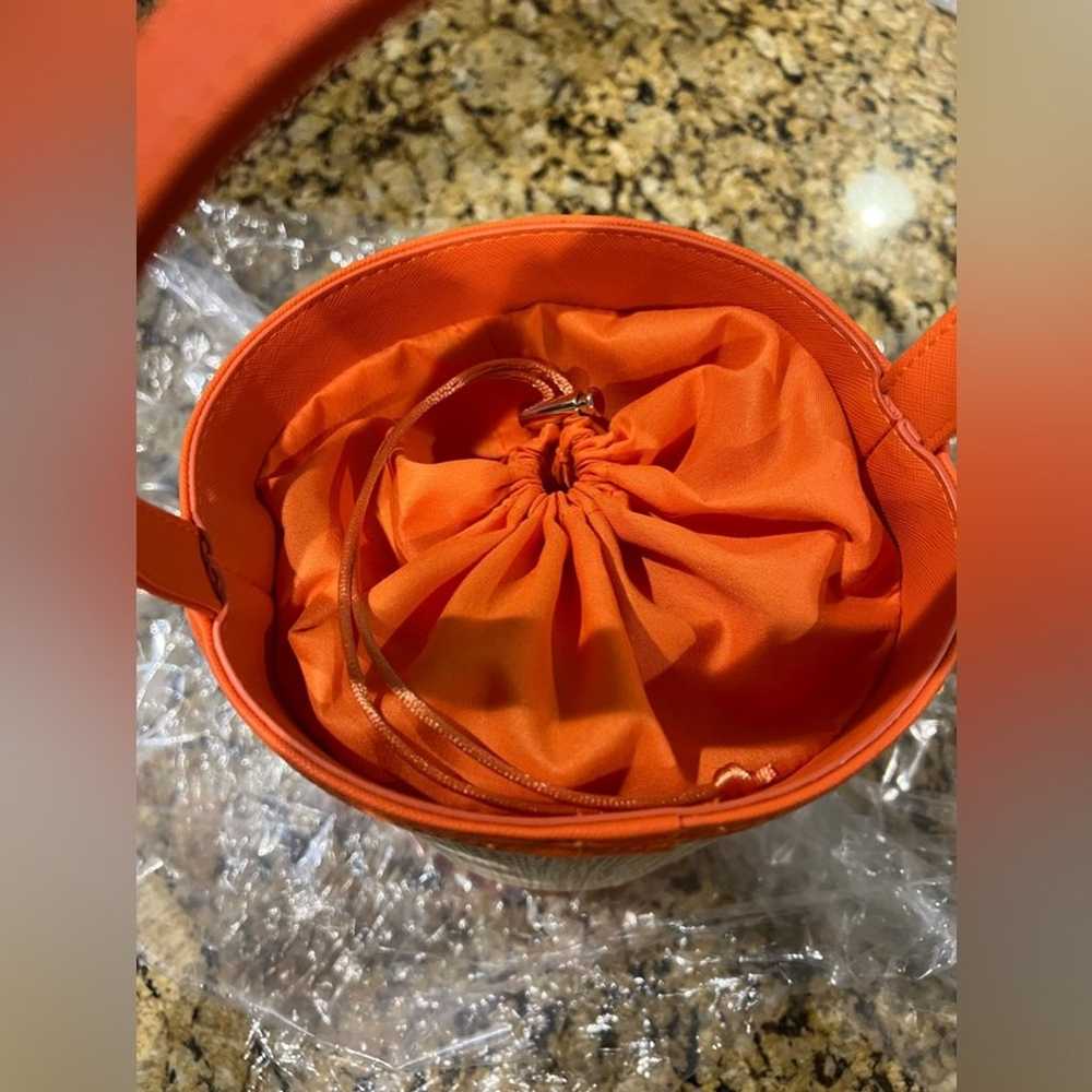 NWOT Bucket Bag Stephanie Johnson Orange - image 5