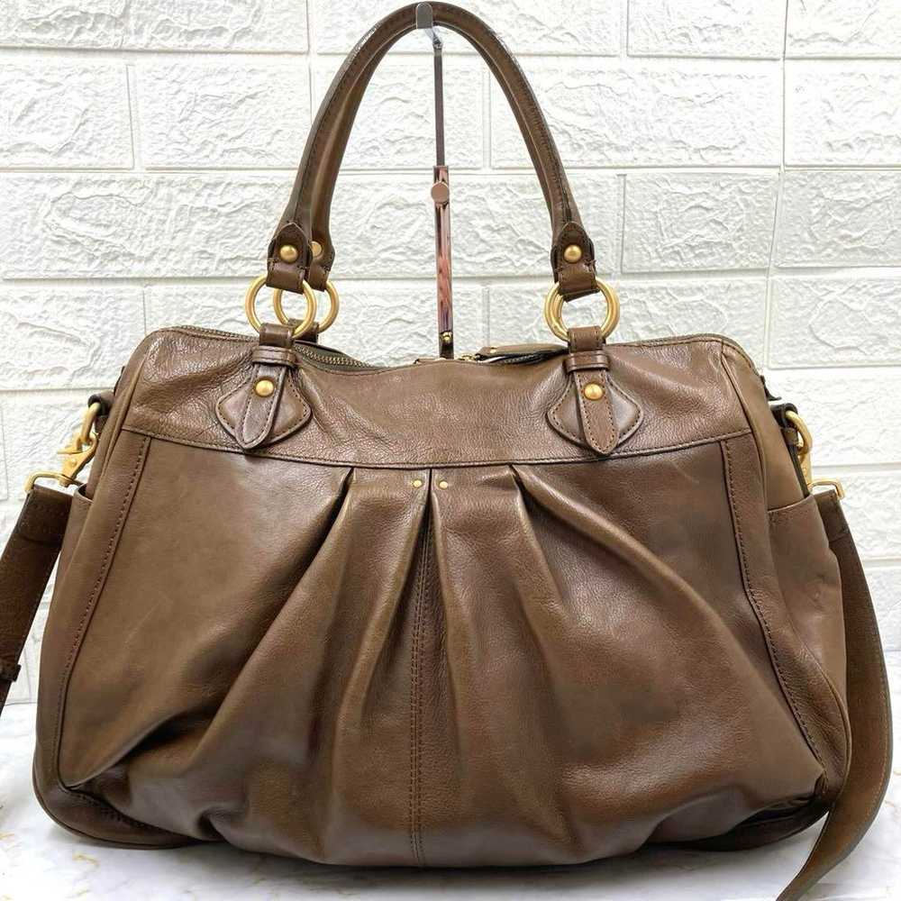 Excellent item! DAKOTA Leather Tote Shoulder Bag … - image 2