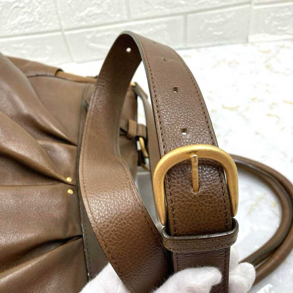 Excellent item! DAKOTA Leather Tote Shoulder Bag … - image 6