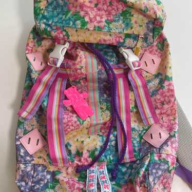 fafa Fefe Multiflower Rucksack Floral Pattern Pin… - image 1