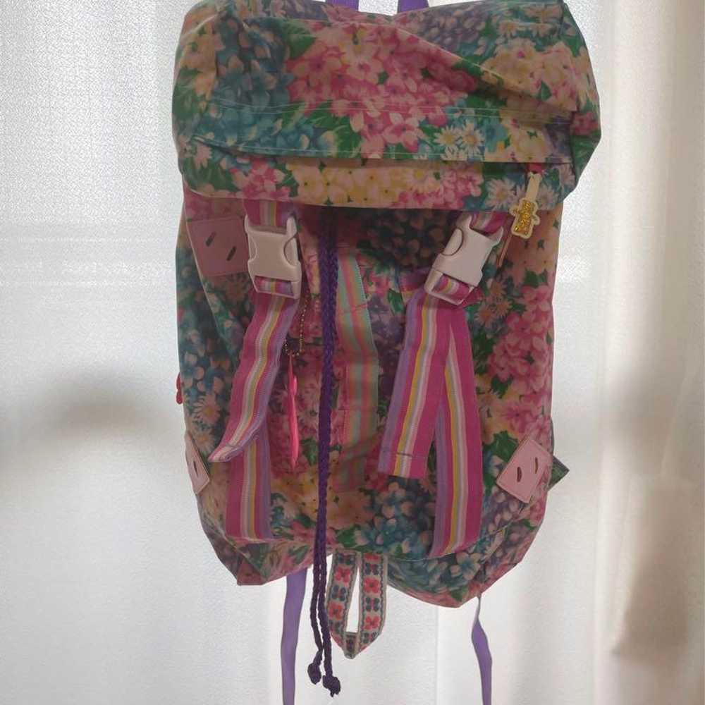 fafa Fefe Multiflower Rucksack Floral Pattern Pin… - image 4