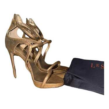 Le Silla Glitter sandals - image 1