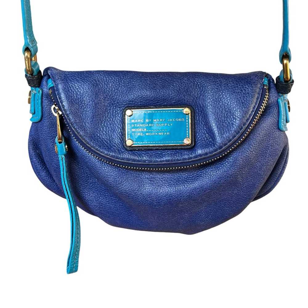 MARC by MARC JACOBS Blue/Teal Mini Natasha Crossb… - image 2