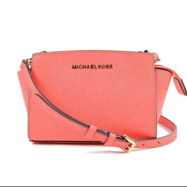 Michael Kors Selma Mini Crossbody Bag Pink - image 1