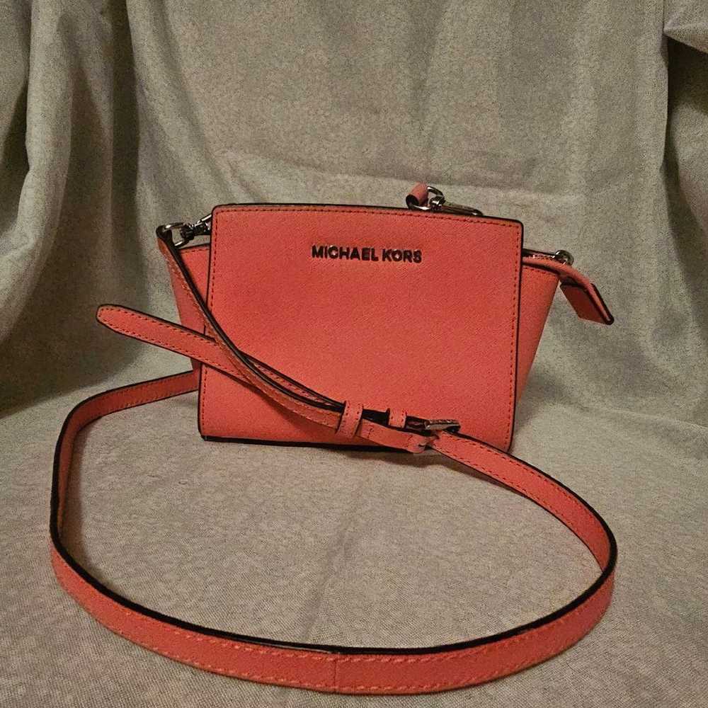 Michael Kors Selma Mini Crossbody Bag Pink - image 3