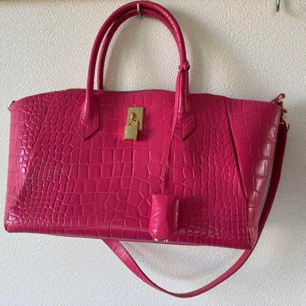 Samantha Thavasa Croco Embossed Bag - image 1