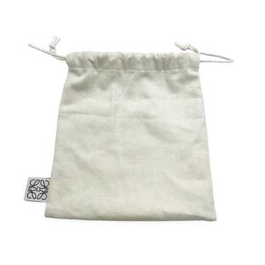 Only use Loewe anagram logo drawstring pouch in w… - image 1