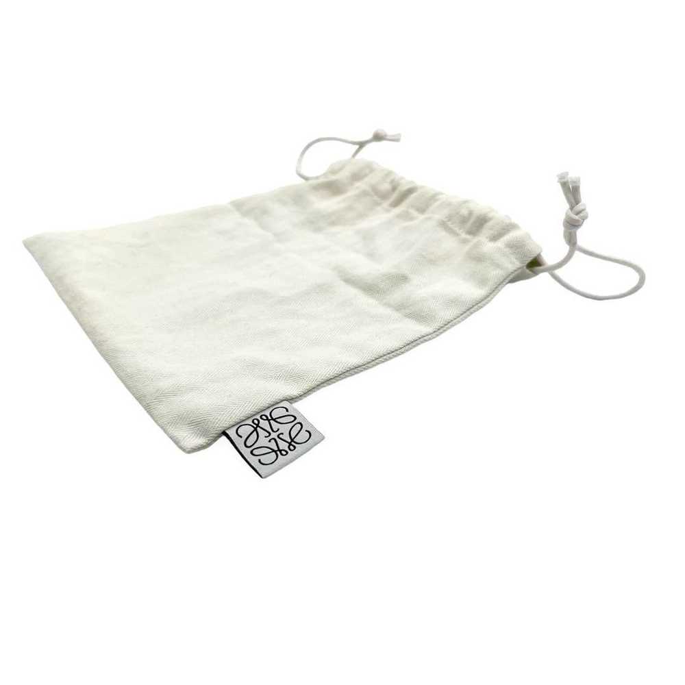 Only use Loewe anagram logo drawstring pouch in w… - image 3