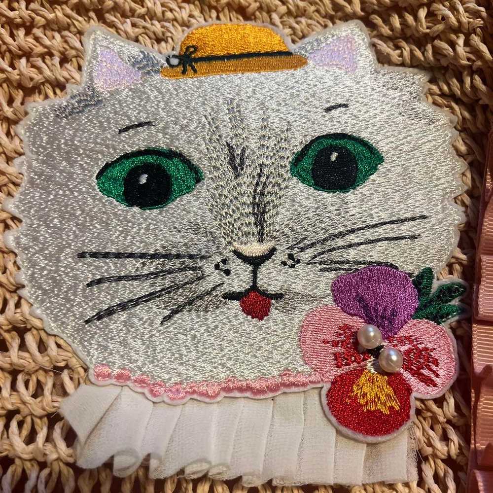 【Mint Condition】mint Breakfast Cat Embroidery Fri… - image 9