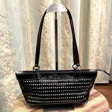 agnès b. Agnès b. handbag in black, rare pattern ✨