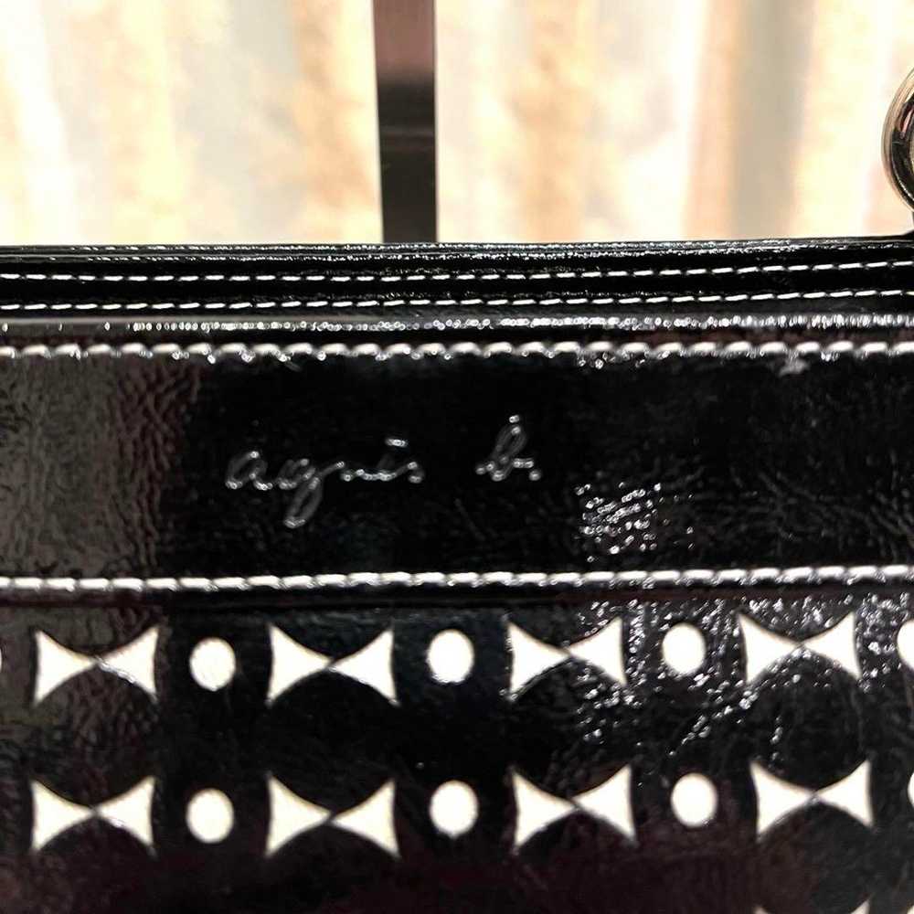 agnès b. Agnès b. handbag in black, rare pattern … - image 2