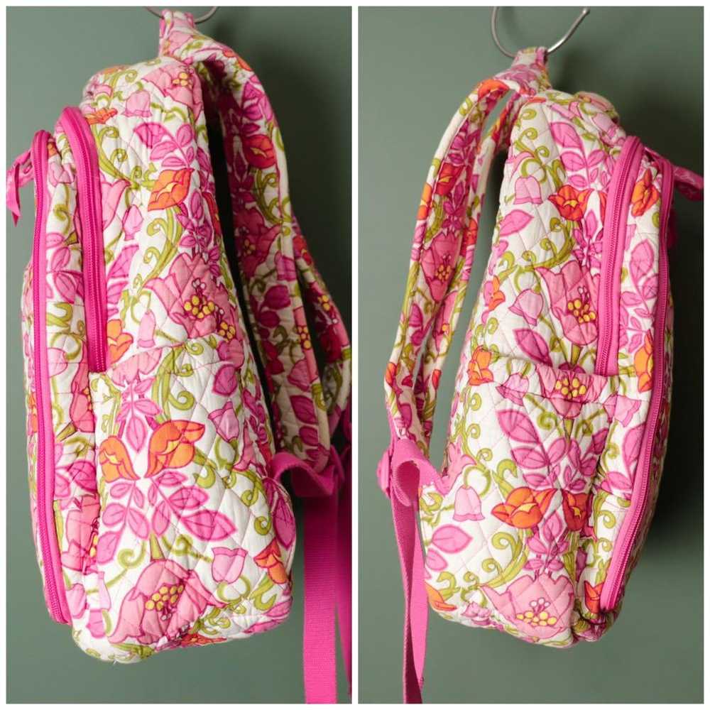 【Good】Vera Bradley floral pattern backpack in pin… - image 4