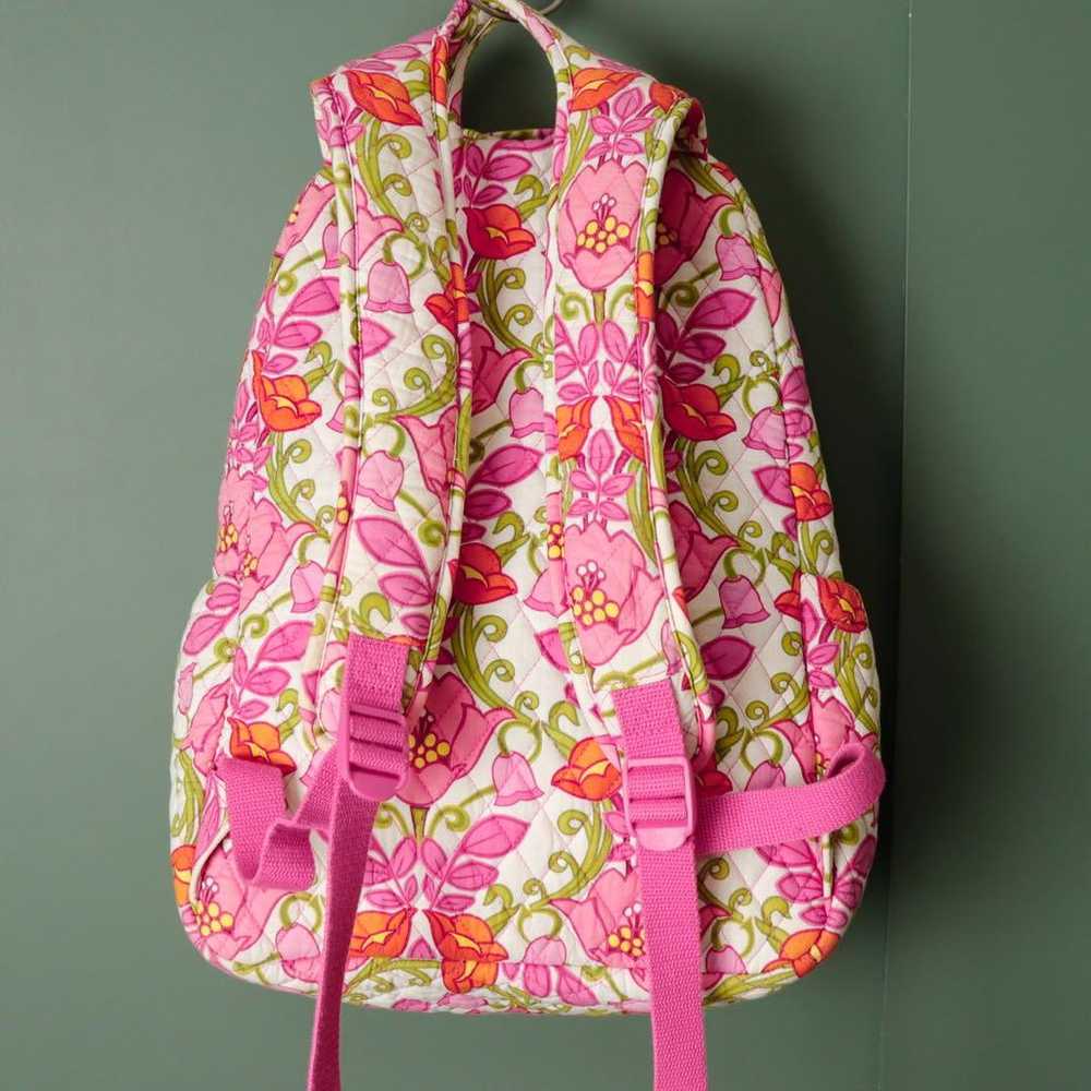 【Good】Vera Bradley floral pattern backpack in pin… - image 5