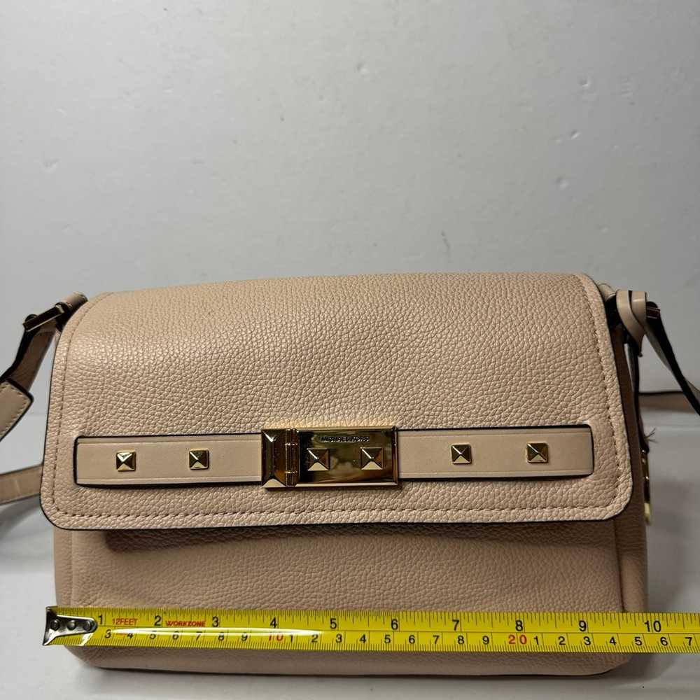 Michael Kors Crossbody Addison Messenger Bag Ball… - image 8