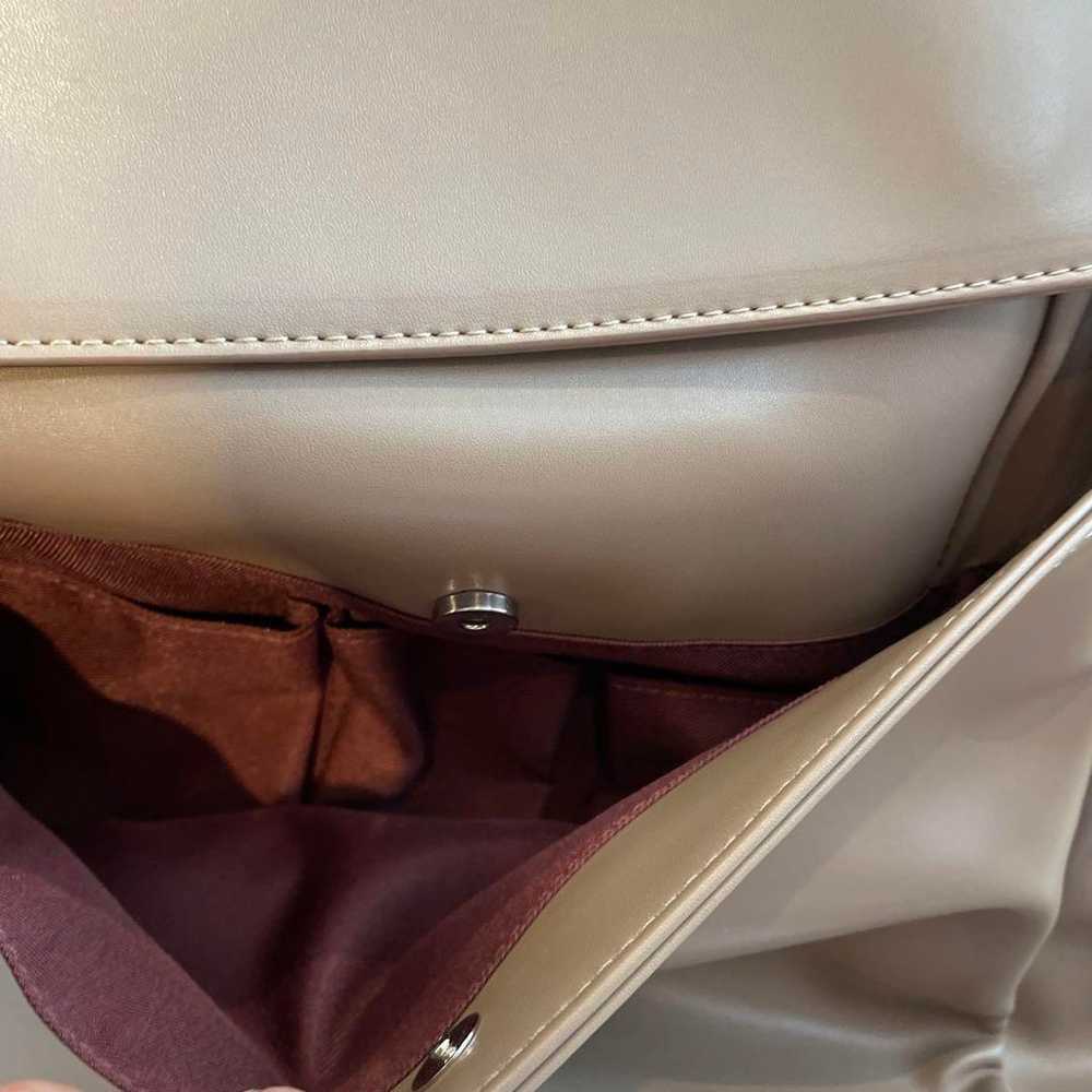 Grande Grace Beige Synthetic Leather Backpack - image 3