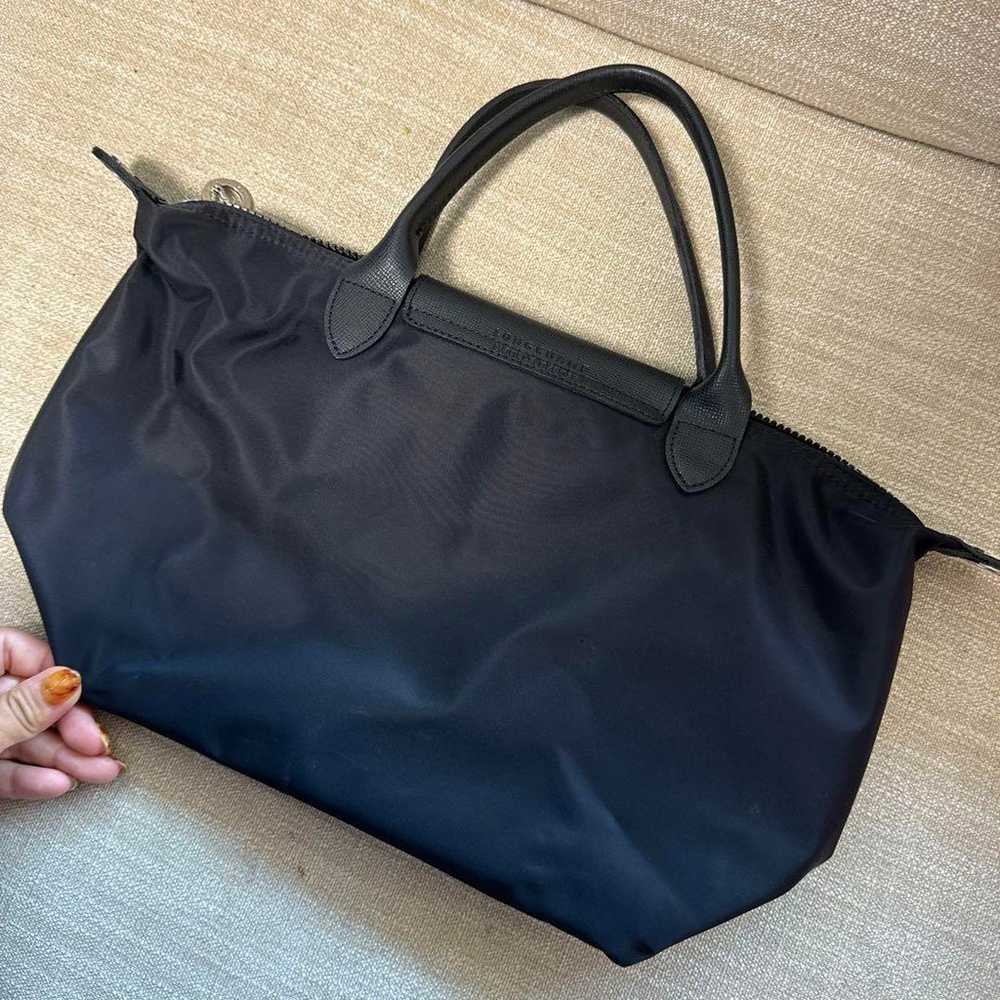 Longchamp handbag in black. - image 2