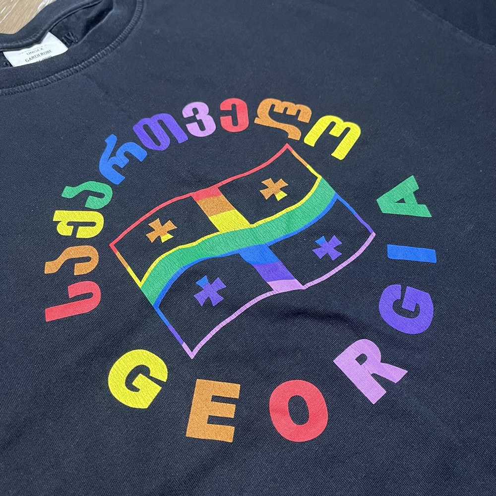 Archival Clothing × Vetements georgia pride tee - image 4