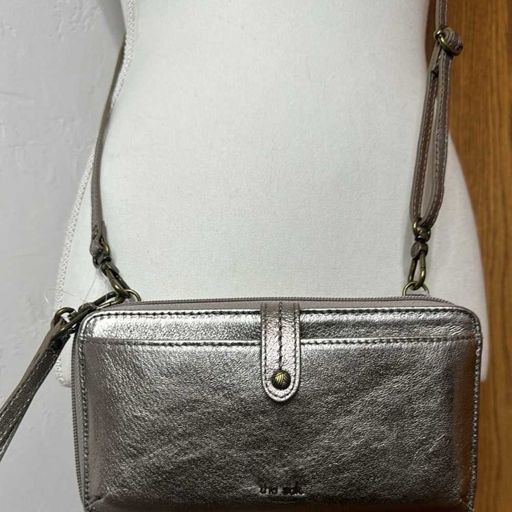 The Sak metallic 3in1 phone wristlet/crossbody bag - image 2