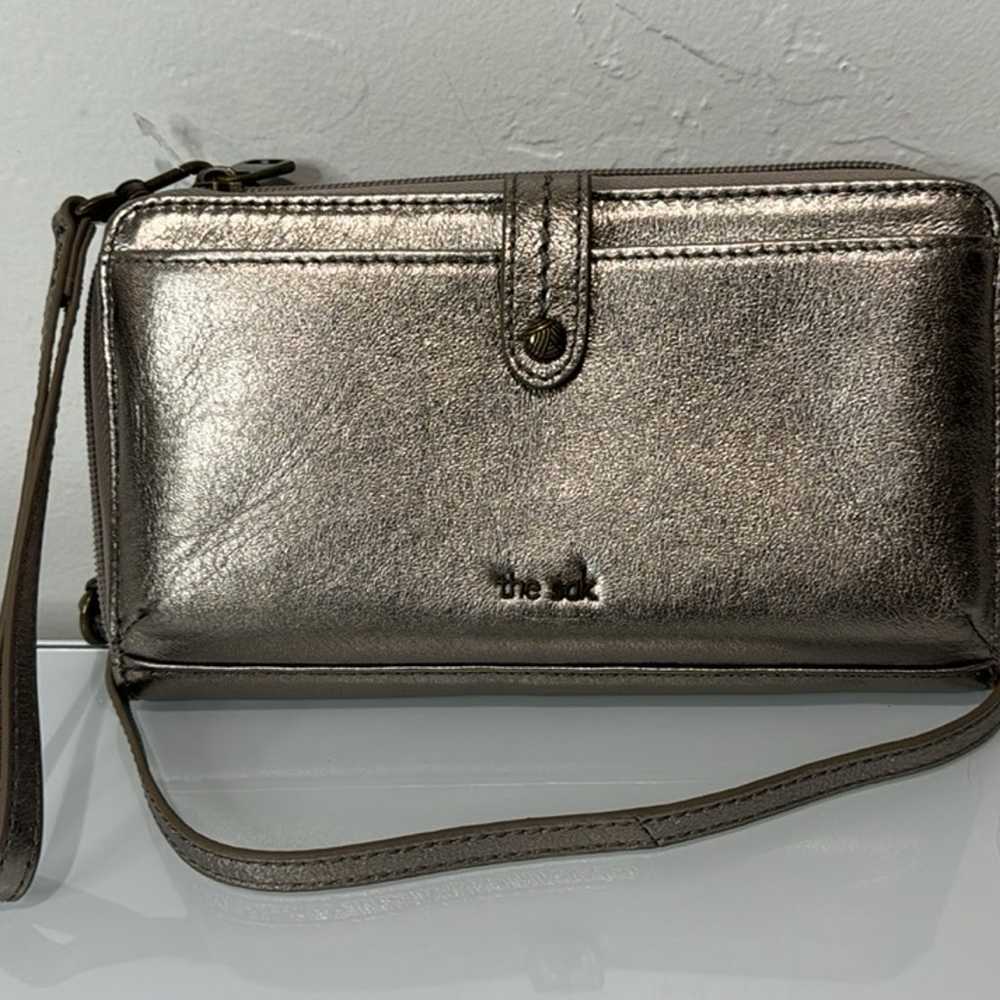 The Sak metallic 3in1 phone wristlet/crossbody bag - image 3