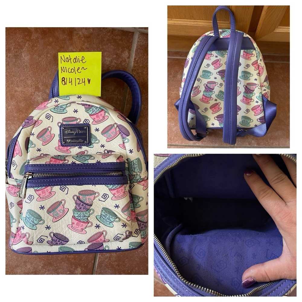 Loungefly backpack Disney teacups - image 1