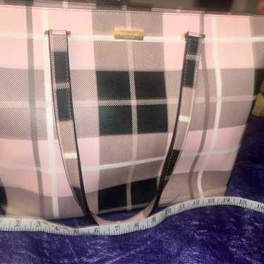 Kate spade new york pink and black tote - image 1