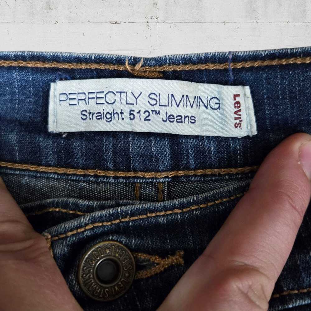 Levi's Levi’s 512 Perfectly Slimming Straight Wom… - image 4