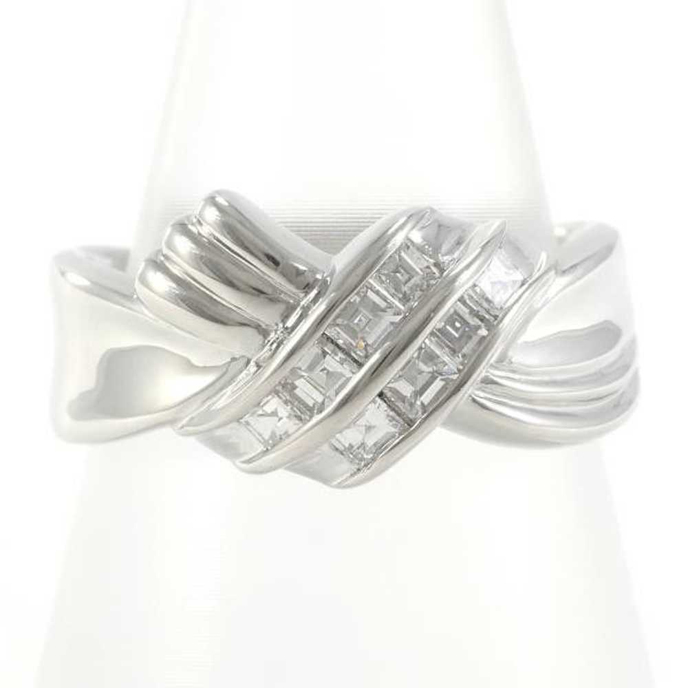 Other Other PT900 Platinum Diamond Ring 12.5 Meta… - image 1