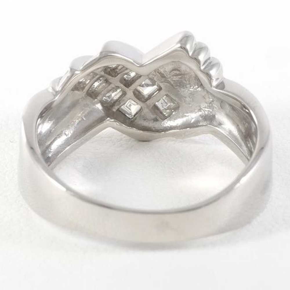 Other Other PT900 Platinum Diamond Ring 12.5 Meta… - image 4