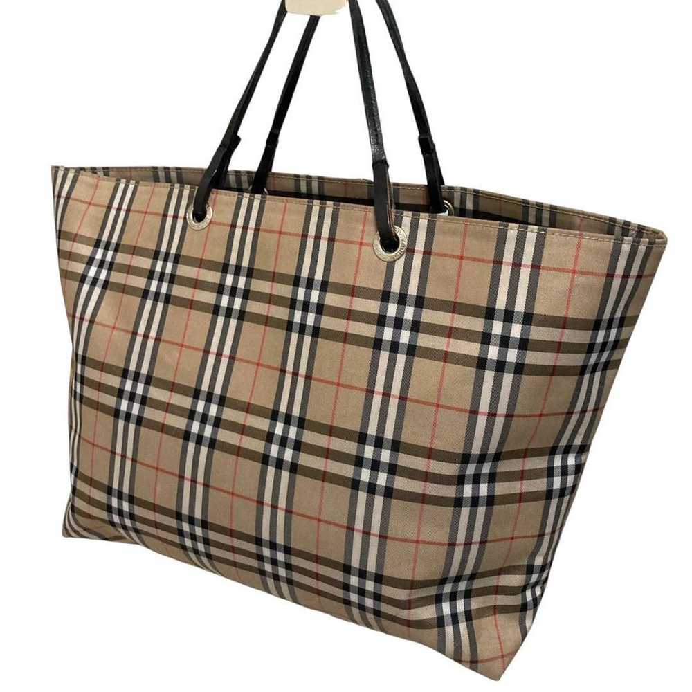 BURBERRY LONDON Nova Check Beige Tote Bag. - image 2