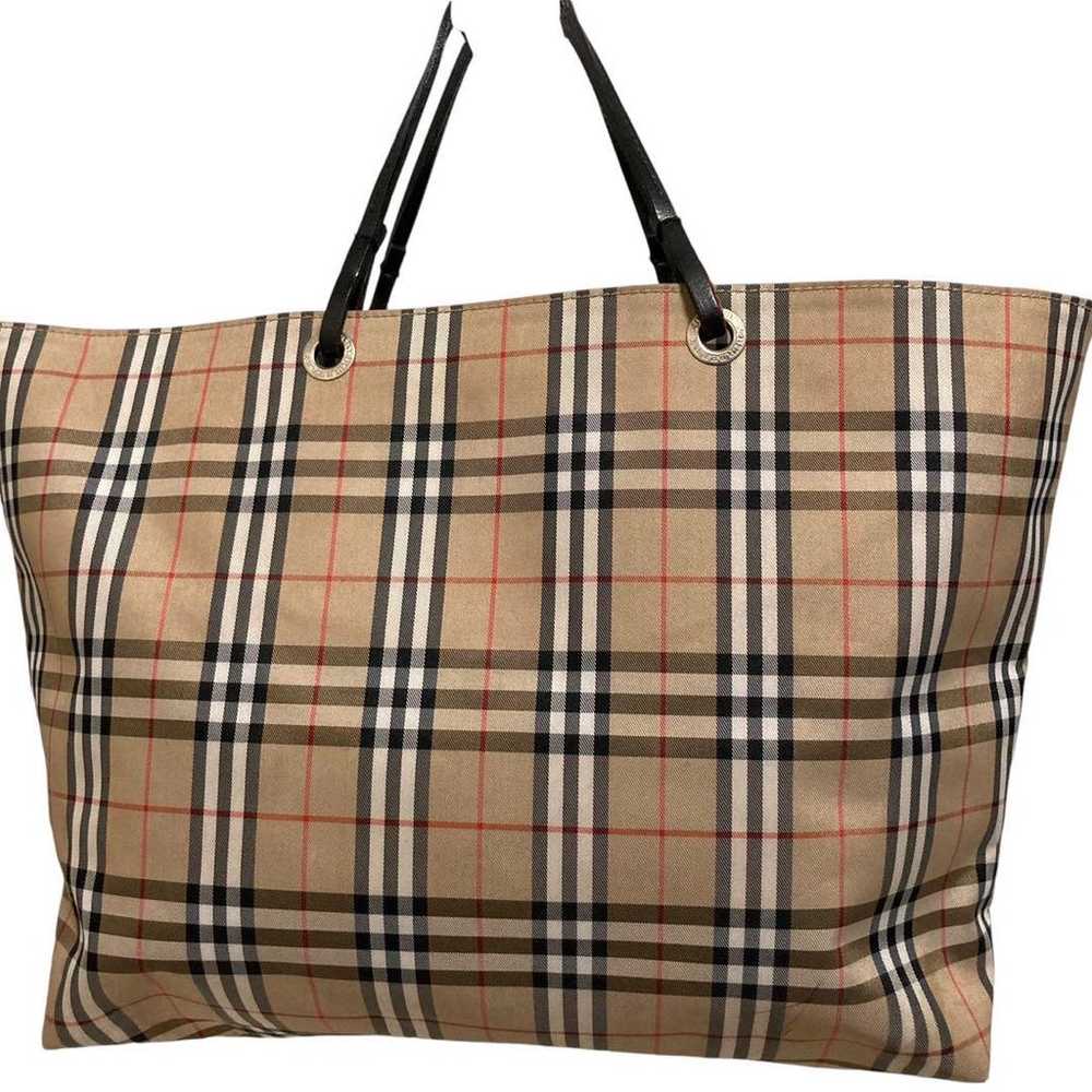 BURBERRY LONDON Nova Check Beige Tote Bag. - image 3