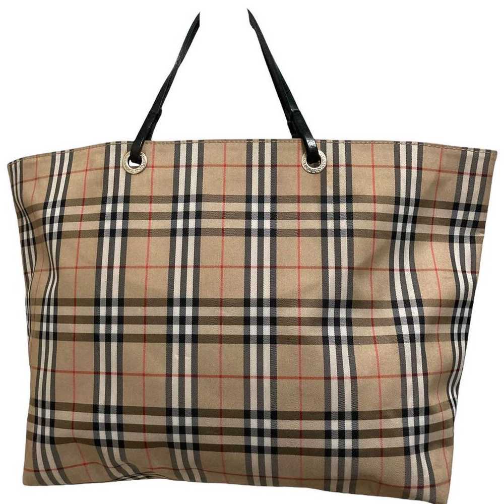 BURBERRY LONDON Nova Check Beige Tote Bag. - image 4