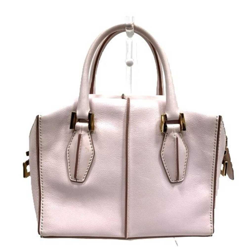 Tod's Tod's Tod's Leather D-Cube 2WAY Handbag Lea… - image 2