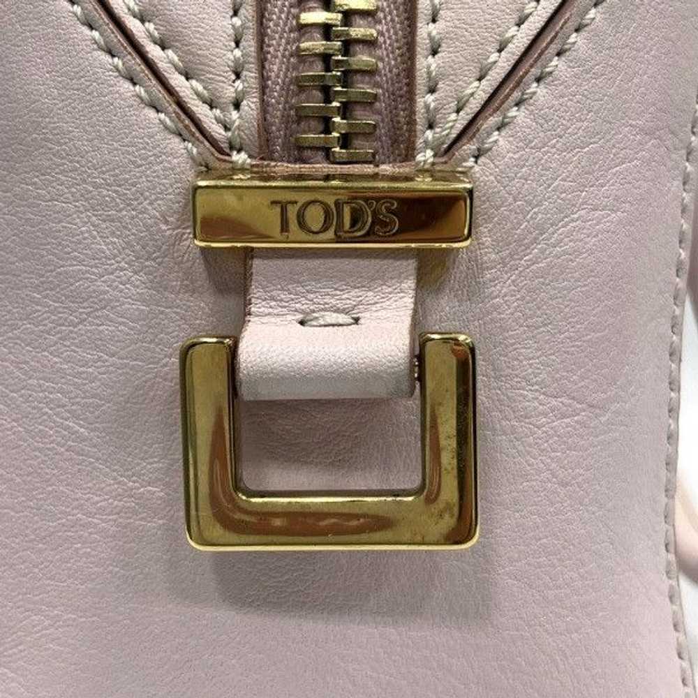 Tod's Tod's Tod's Leather D-Cube 2WAY Handbag Lea… - image 4