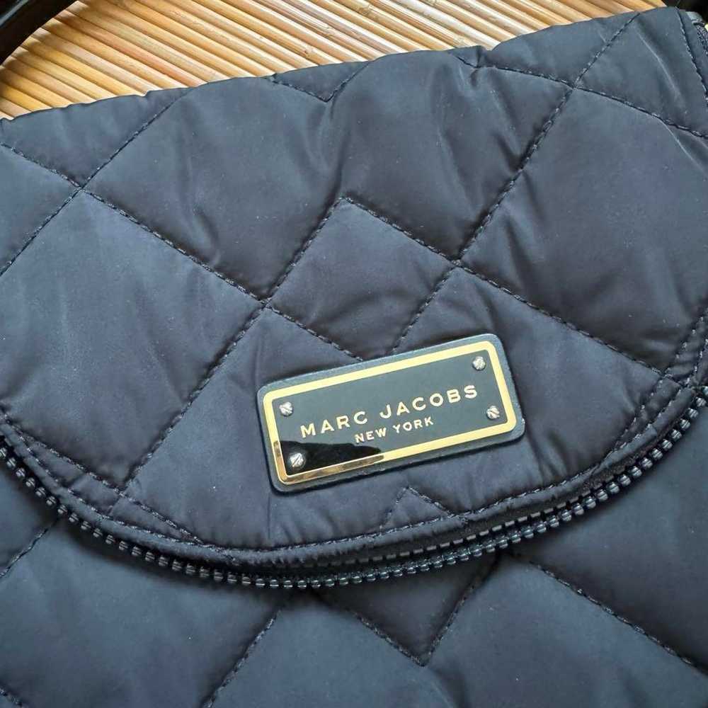 MARC BY MARC JACOBS Shoulder Bag Quilting Black E… - image 2