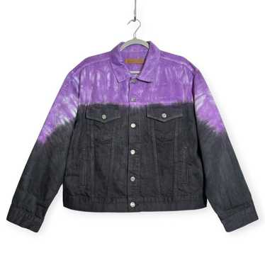 Grlfrnd GRLFRND KIM Jean Jacket Womens L Brokedow… - image 1