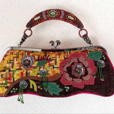 Mary Frances Handbag Beaded Flower MARY FRANCES