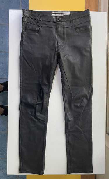 Rick Owens Rick Owens Jim Cut Leather Pants Viciou