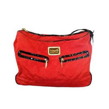 Betsey Johnson Betseyville Quilted Red Carry On T… - image 1