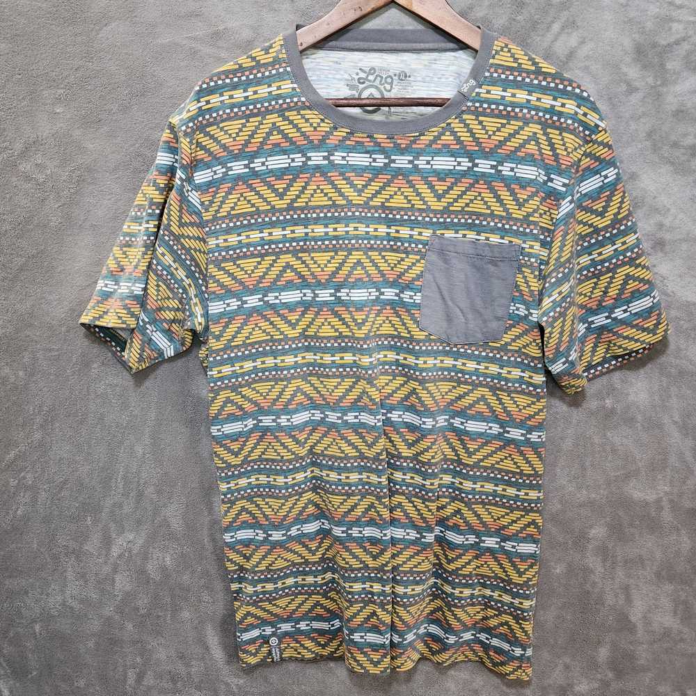 LRG LRG XL Premium Fit Geometric Aztec Shirt - Mu… - image 1