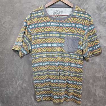 LRG LRG XL Premium Fit Geometric Aztec Shirt - Mu… - image 1