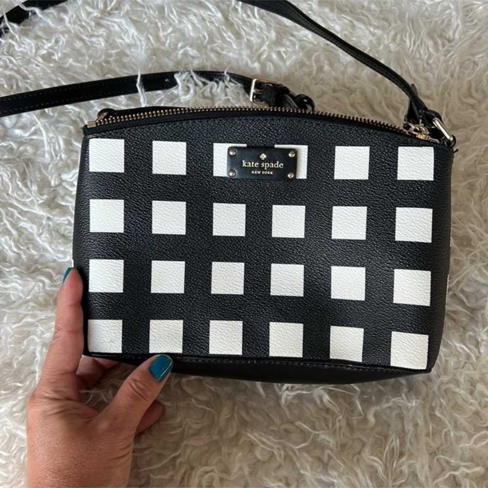 Kate Spade Gingham Print Grove Street Millie Cros… - image 2