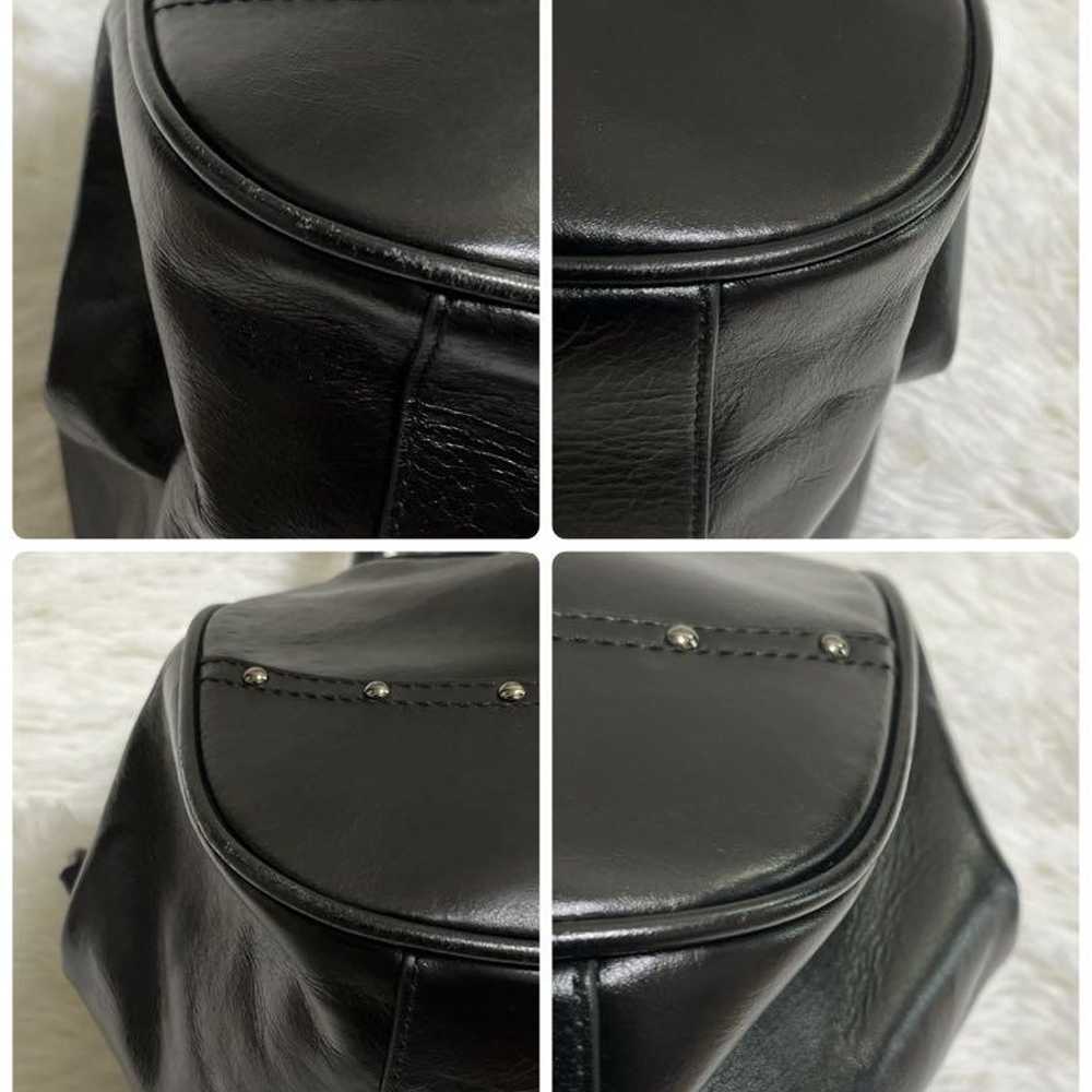 【Excellent Condition】Tous Leather Tote Bag in Bla… - image 7