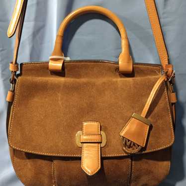 MICHAEL KORS SUEDE LEATHER  SATCHEL & CROSSBODY