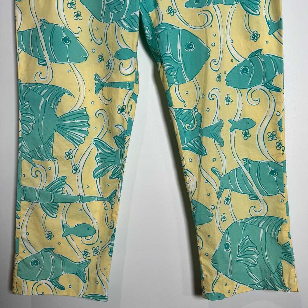 Lilly Pulitzer Vintage Lilly Pulitzer Fish Print … - image 10