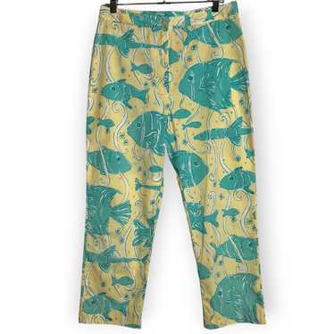 Lilly Pulitzer Vintage Lilly Pulitzer Fish Print … - image 1